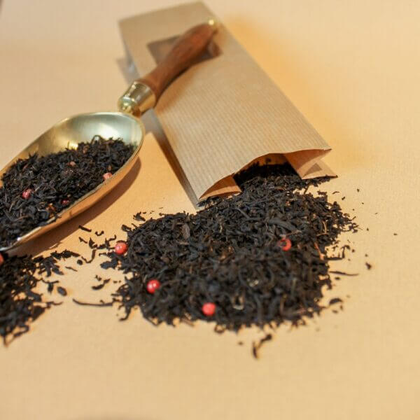 Schwarzer Tee aromatisiert, Erdbeer Pfeffer | Galeriebild