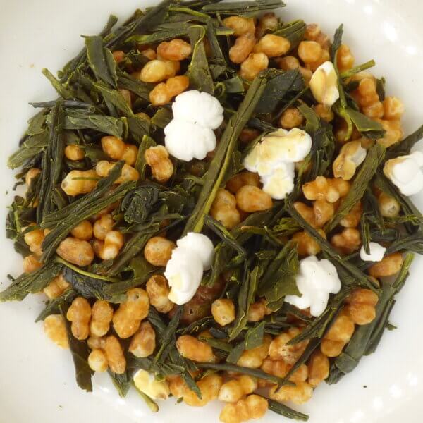Genmaicha Grüner Tee (Bancha, brauner Reis und Popreis)